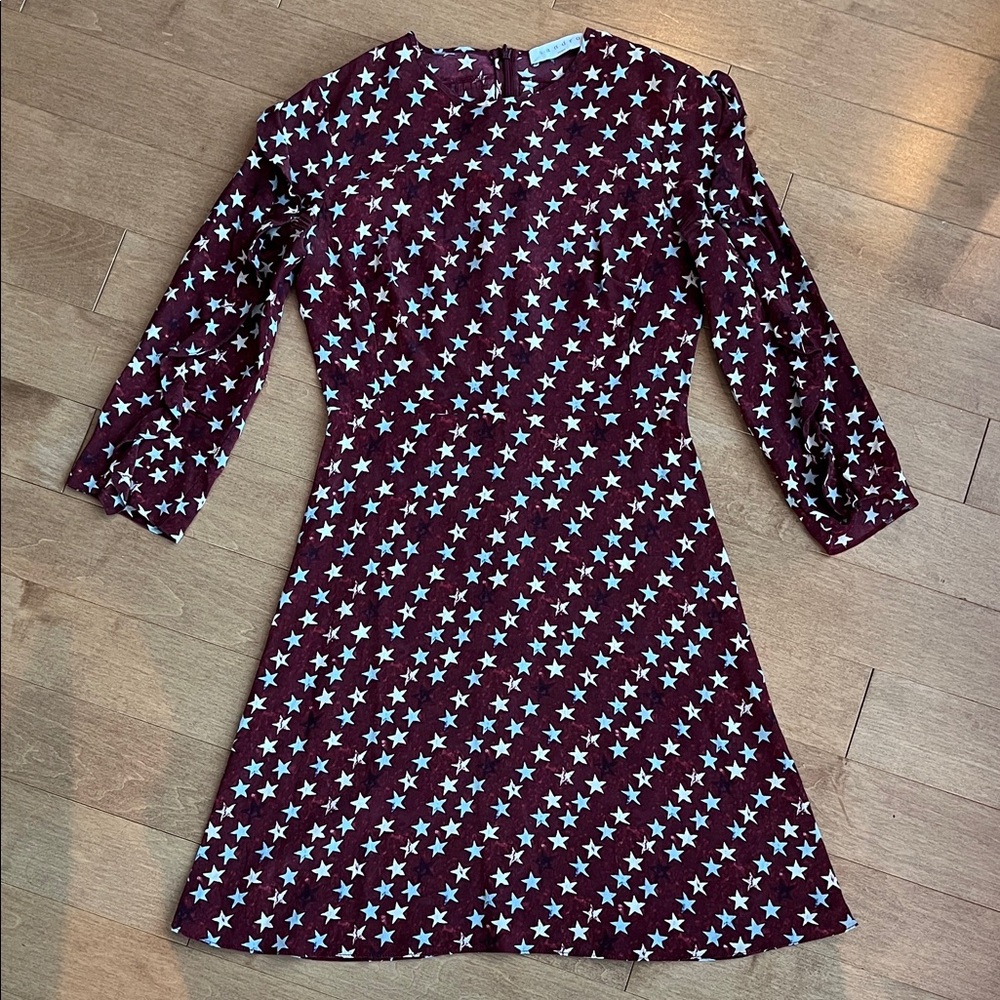 Sandro Star Ruffles Dress - Picture 9 of 11